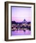 Sant'Angelo Bridge over Tiber River-Dennis Degnan-Framed Photographic Print