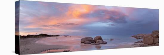 Sant'Elmo Bay near Castiadas at Costa Rei, Province of Cagliari, Sardinia, Italy-null-Stretched Canvas