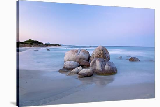 Sant'Elmo Bay near Castiadas at Costa Rei, Province of Cagliari, Sardinia, Italy-null-Stretched Canvas