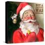 Santa 1 Stirring-Chris Consani-Stretched Canvas