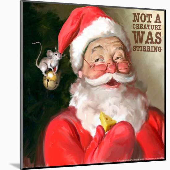 Santa 1 Stirring-Chris Consani-Mounted Art Print