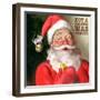 Santa 1 Stirring-Chris Consani-Framed Art Print