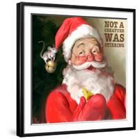 Santa 1 Stirring-Chris Consani-Framed Art Print