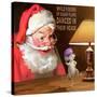 Santa 2 Sugar Plums-Chris Consani-Stretched Canvas