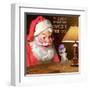 Santa 2 Sugar Plums-Chris Consani-Framed Art Print