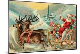 SANTA #26-R NOBLE-Mounted Art Print