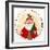 Santa 2-Beverly Johnston-Framed Giclee Print