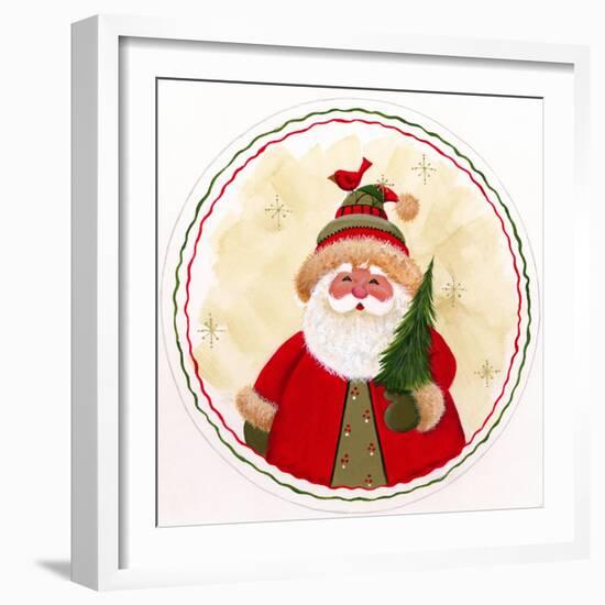 Santa 2-Beverly Johnston-Framed Giclee Print