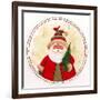 Santa 2-Beverly Johnston-Framed Giclee Print