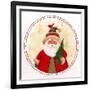 Santa 2-Beverly Johnston-Framed Giclee Print