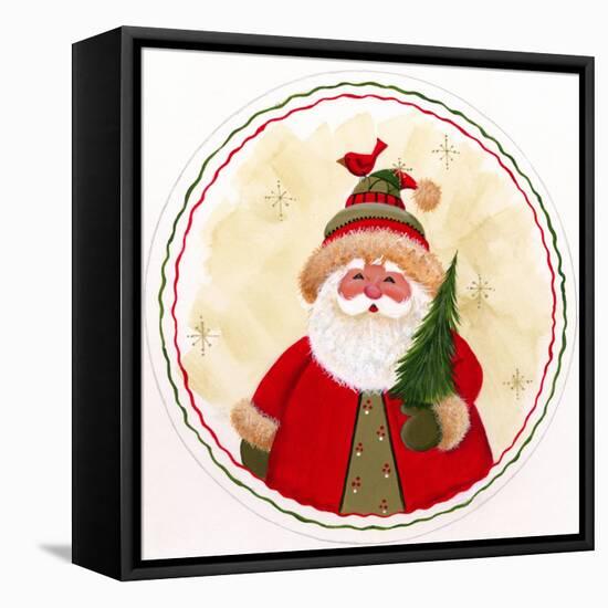 Santa 2-Beverly Johnston-Framed Stretched Canvas