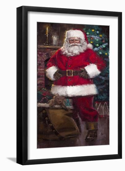 Santa 3-Meadowpaint-Framed Giclee Print