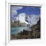 Santa Ana Lake, Raura Range, Peru-null-Framed Photographic Print