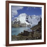 Santa Ana Lake, Raura Range, Peru-null-Framed Photographic Print