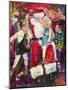 Santa and Bailey-Richard Wallich-Mounted Giclee Print