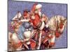 Santa and Children-Anne Yvonne Gilbert-Mounted Giclee Print