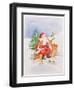 Santa and Friends-Diane Matthes-Framed Premium Giclee Print