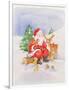 Santa and Friends-Diane Matthes-Framed Giclee Print