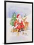 Santa and Friends-Diane Matthes-Framed Giclee Print