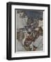 Santa and Sleigh, Rooftops-Arthur Rackham-Framed Photographic Print