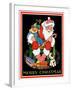 Santa and the Toys - Child Life-Hazel Frazee-Framed Giclee Print