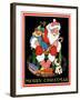 Santa and the Toys - Child Life-Hazel Frazee-Framed Giclee Print