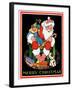 Santa and the Toys - Child Life-Hazel Frazee-Framed Giclee Print