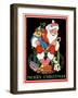 Santa and the Toys - Child Life-Hazel Frazee-Framed Giclee Print