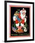 Santa and the Toys - Child Life-Hazel Frazee-Framed Giclee Print