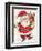 Santa and Toys-Beverly Johnston-Framed Giclee Print