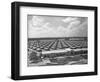 Santa Anita Reception Center-Russell Lee-Framed Photographic Print