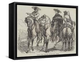 Santa Anna and His Aid-De-Camp, Arista-null-Framed Stretched Canvas