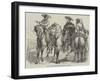 Santa Anna and His Aid-De-Camp, Arista-null-Framed Giclee Print