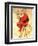 "Santa at the Map", December 16,1939-Norman Rockwell-Framed Premium Giclee Print