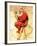 "Santa at the Map", December 16,1939-Norman Rockwell-Framed Giclee Print