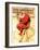 "Santa at the Map" Saturday Evening Post Cover, December 16,1939-Norman Rockwell-Framed Premium Giclee Print