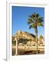 Santa Barbara Castle Seen from the Harbour, Alicante, Valencia Province, Spain, Europe-Guy Thouvenin-Framed Photographic Print