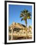 Santa Barbara Castle Seen from the Harbour, Alicante, Valencia Province, Spain, Europe-Guy Thouvenin-Framed Photographic Print