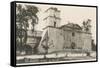 Santa Barbara Mission, California-null-Framed Stretched Canvas