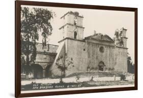 Santa Barbara Mission, California-null-Framed Art Print