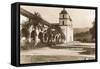 Santa Barbara Mission, California-null-Framed Stretched Canvas