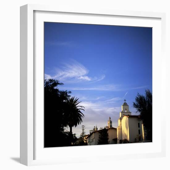 Santa Barbara Mission Founded in 1786, Santa Barbara, California-Aaron McCoy-Framed Photographic Print
