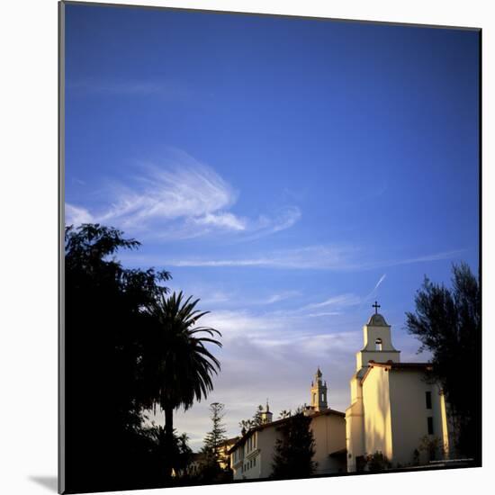 Santa Barbara Mission Founded in 1786, Santa Barbara, California-Aaron McCoy-Mounted Photographic Print