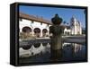 Santa Barbara Mission, Santa Barbara, California, USA-Michael DeFreitas-Framed Stretched Canvas