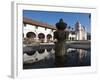 Santa Barbara Mission, Santa Barbara, California, USA-Michael DeFreitas-Framed Photographic Print