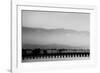 Santa Barbara Pier Mono-John Gusky-Framed Photographic Print