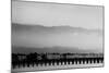 Santa Barbara Pier Mono-John Gusky-Mounted Photographic Print