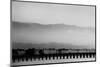 Santa Barbara Pier Mono-John Gusky-Mounted Photographic Print