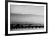 Santa Barbara Pier Mono-John Gusky-Framed Photographic Print