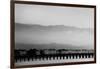 Santa Barbara Pier Mono-John Gusky-Framed Photographic Print